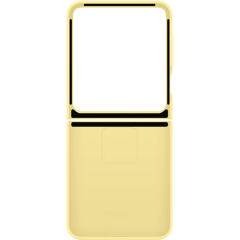 Samsung Silicone Cover for Galaxy Z Flip6, Yellow