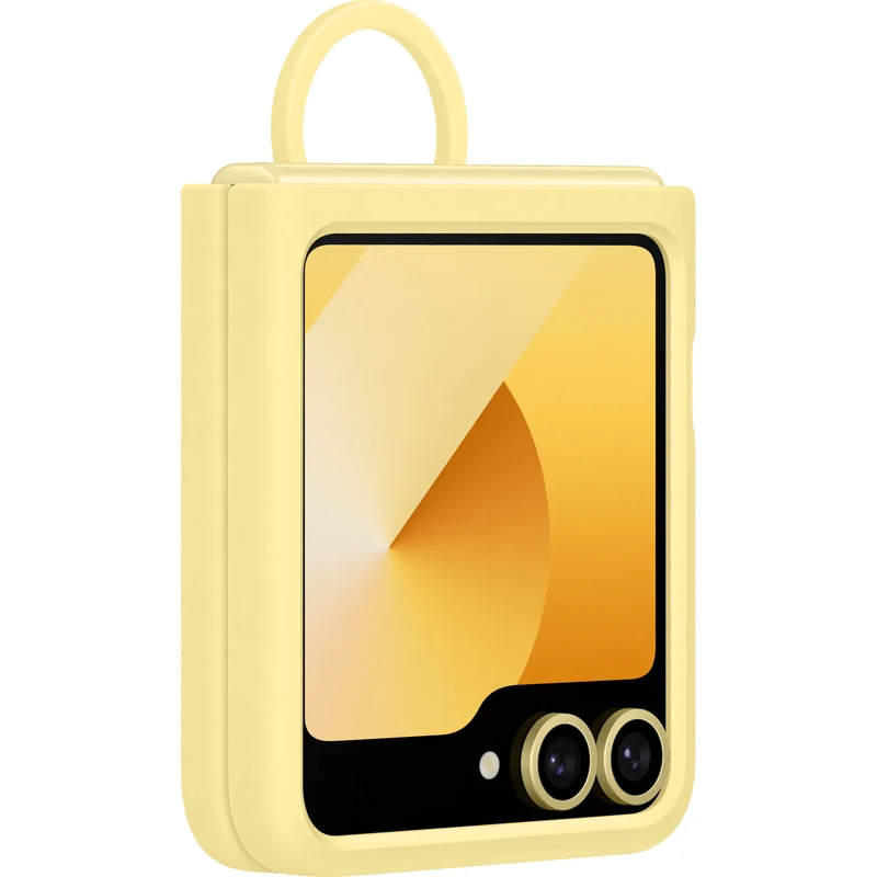 Samsung Silicone Cover for Galaxy Z Flip6, Yellow