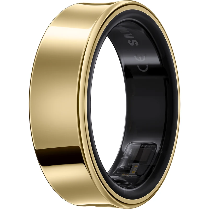 Samsung Galaxy Ring Titanium Gold, Size 14