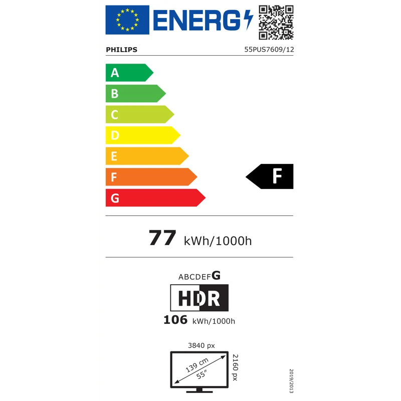 Philips 55" 4K UHD LED Smart TV (2024)