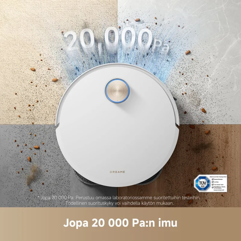 Dreame X50 Ultra Complete Robot Vacuum Cleaner, White