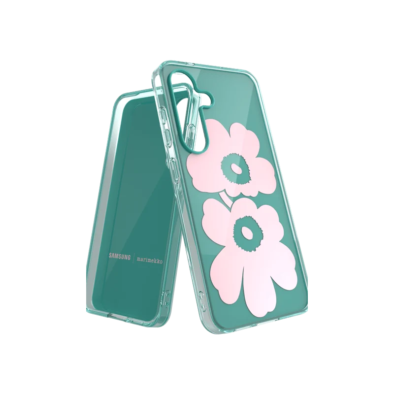 Samsung X Marimekko Dual Layer Case S25, Green/Pink