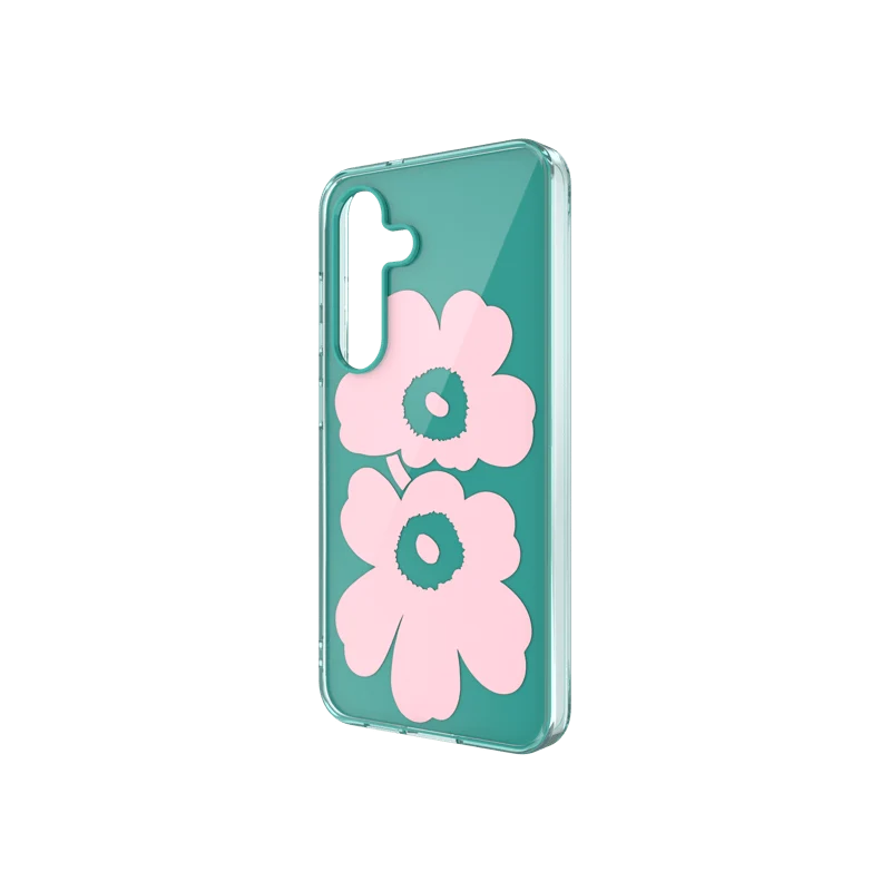 Samsung X Marimekko Dual Layer Case S25, Green/Pink