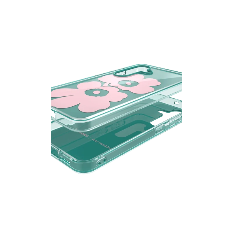 Samsung X Marimekko Dual Layer Case S25, Green/Pink