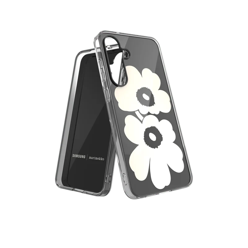 Samsung Galaxy S25+ Marimekko Dual Layer Case, Black/Beige