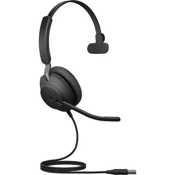 Jabra Evolve2 40 SE USB-A, MS Mono Headset, Black