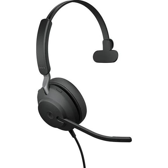 Jabra Evolve2 40 SE USB-A, MS Mono Headset, Black