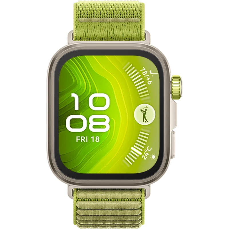 Huawei Watch FIT 4 Pro Smartwatch, Green