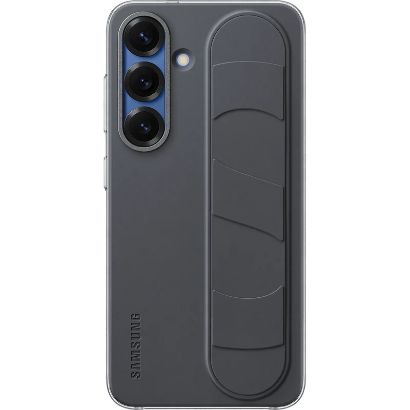 Samsung S25 Standing Grip Case Black/Blue