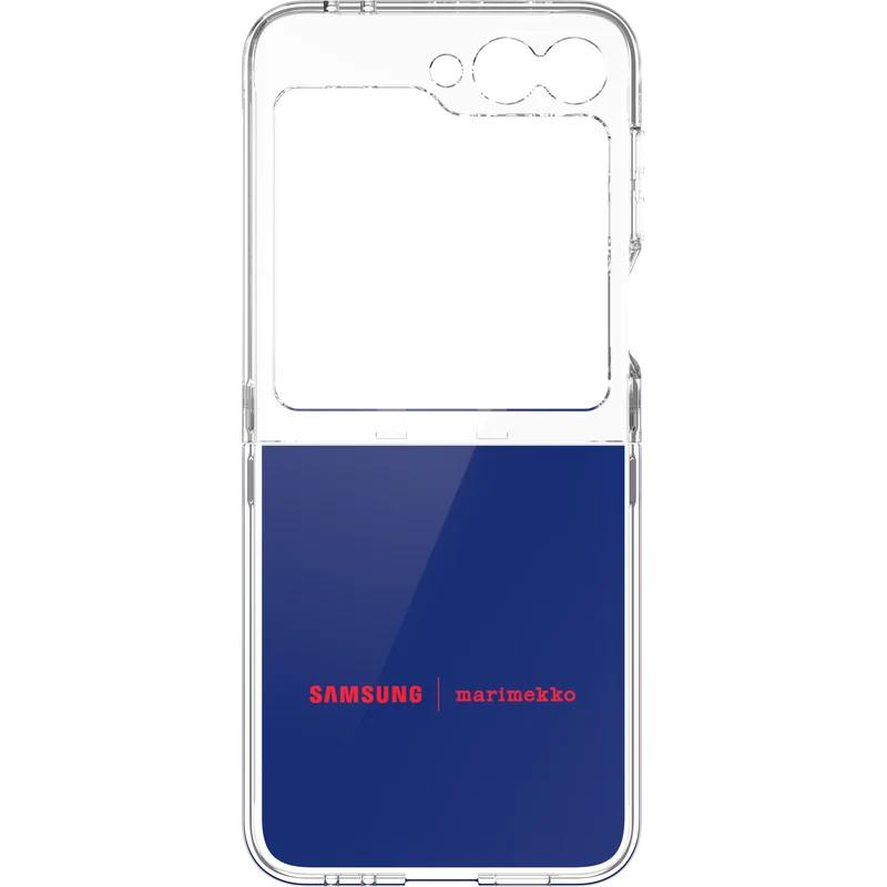 Samsung x Marimekko Dual Layer case for Galaxy Z Flip6, Navy/Red