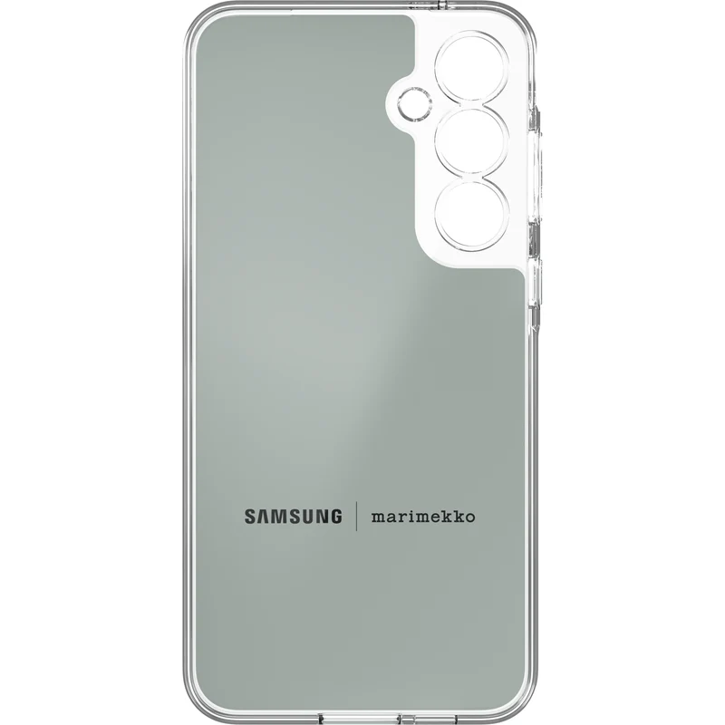 Samsung x Marimekko Dual Layer case for Galaxy A55, Grey/Silver