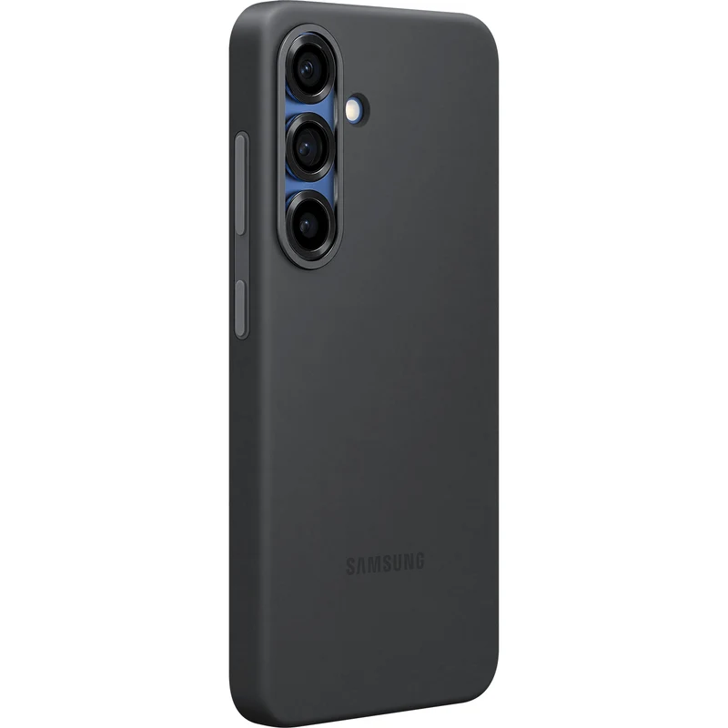 Samsung S25 Silicone Case, Black