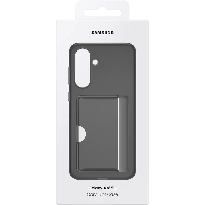Samsung Galaxy A36 Card Slot Case Black