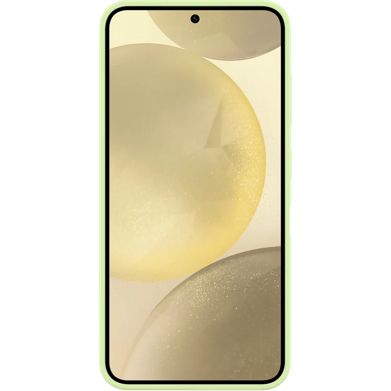 Samsung Galaxy S24 5G Silicone Case, Light Green