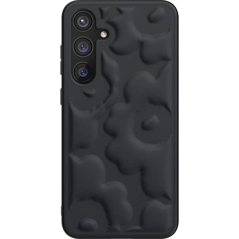 Samsung X Marimekko Embossed Case for Galaxy S24+, Black