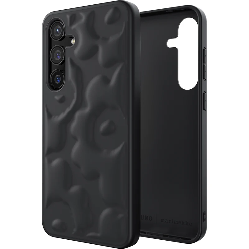 Samsung X Marimekko Embossed Case for Galaxy S24+, Black