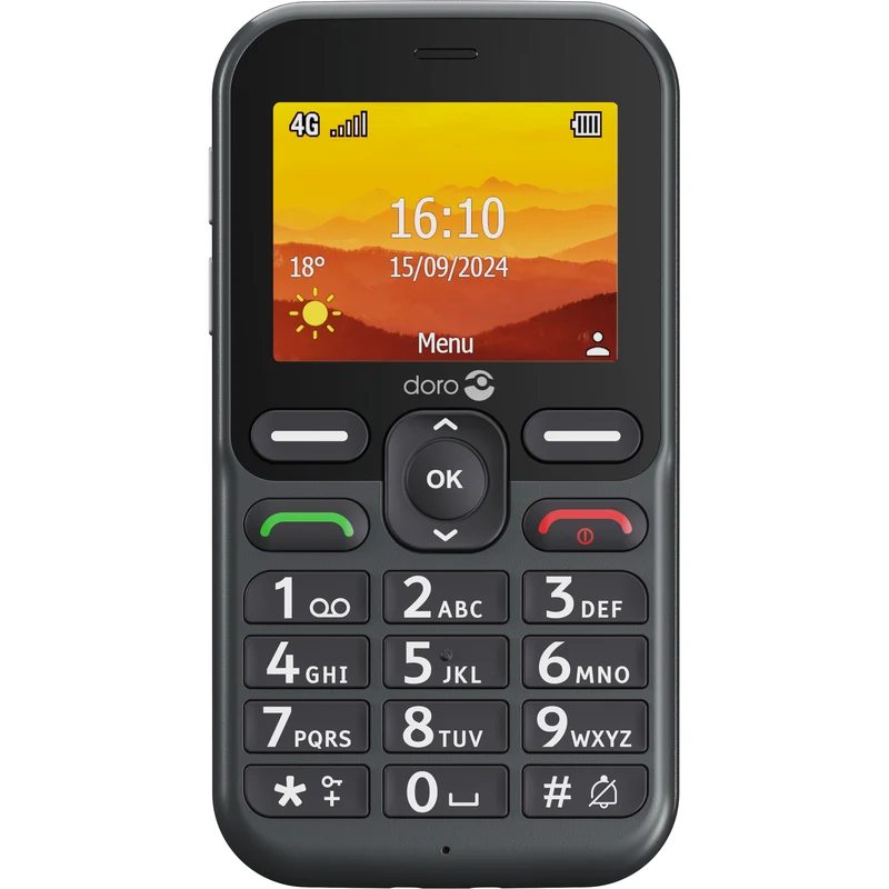 Doro Leva L11s 4G Phone, Graphite