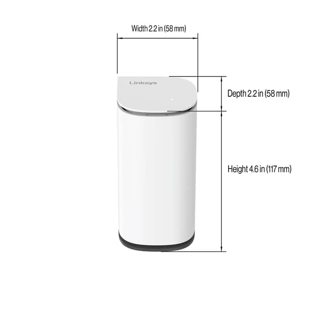 Linksys Velop Micro 6 Dual-band Mesh WiFi 6 System (1-Pack)