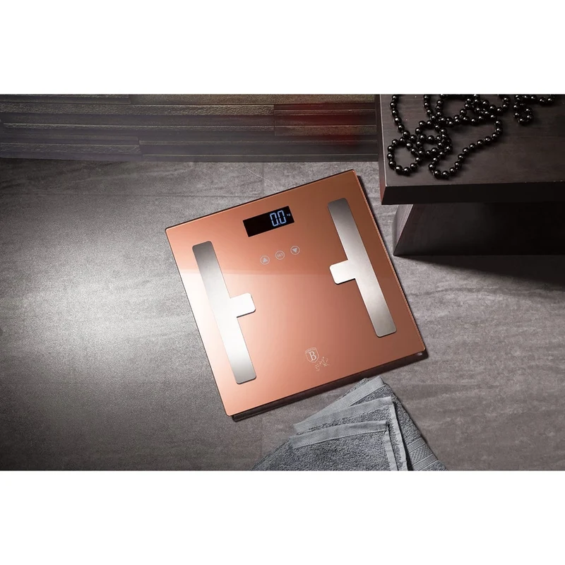 Body scales Berlinger Haus Rose Gold Metallic Line 9356