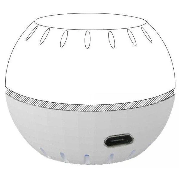 Shelly H&T Sensor, White