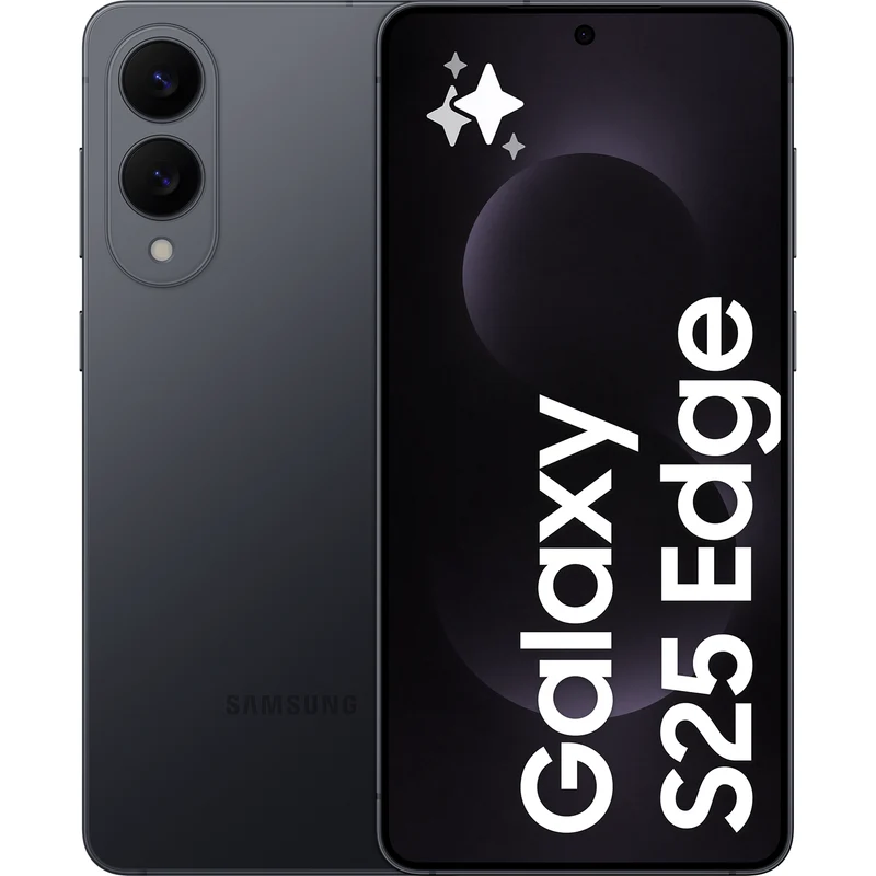 Samsung Galaxy S25 Edge 5G, 256 Gt, Titanium Jetblack