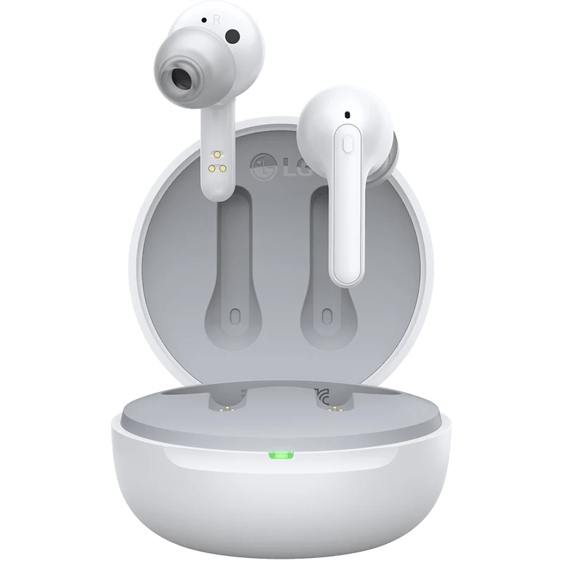 LG TONE-FP3W Wireless Earbuds, White
