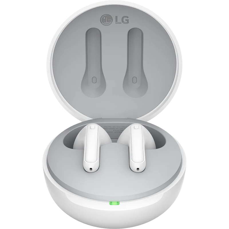 LG TONE-FP3W Wireless Earbuds, White