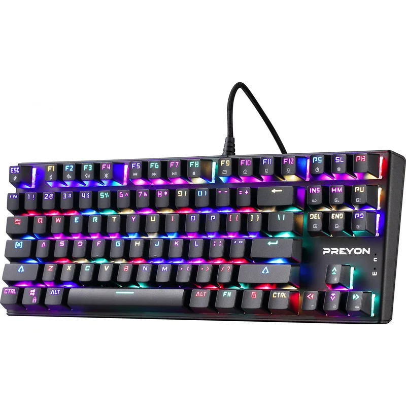 Keyboard Preyon Red Blitz Claw Gateron Red, English (US), black