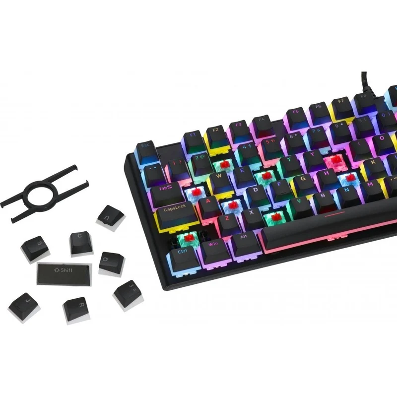 Keyboard Preyon Red Blitz Claw Gateron Red, English (US), black