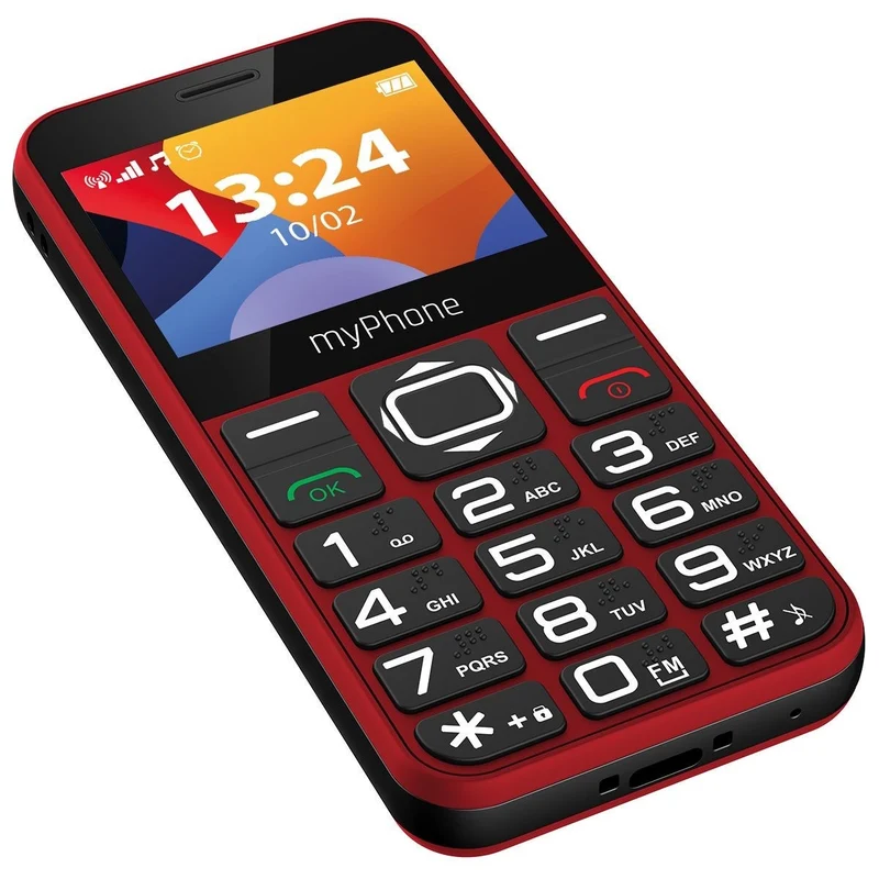 MyPhone Halo 3, 32 MB, Red