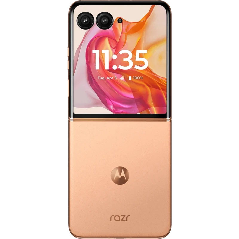 Motorola Razr 50 Ultra 5G, Peach Fuzz