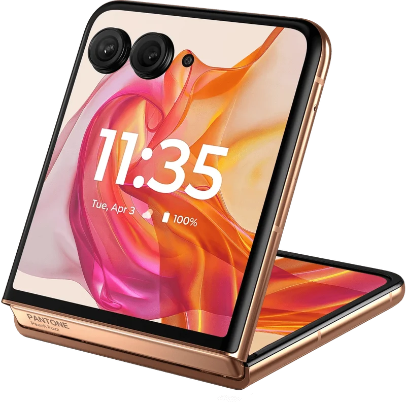 Motorola Razr 50 Ultra 5G, Peach Fuzz