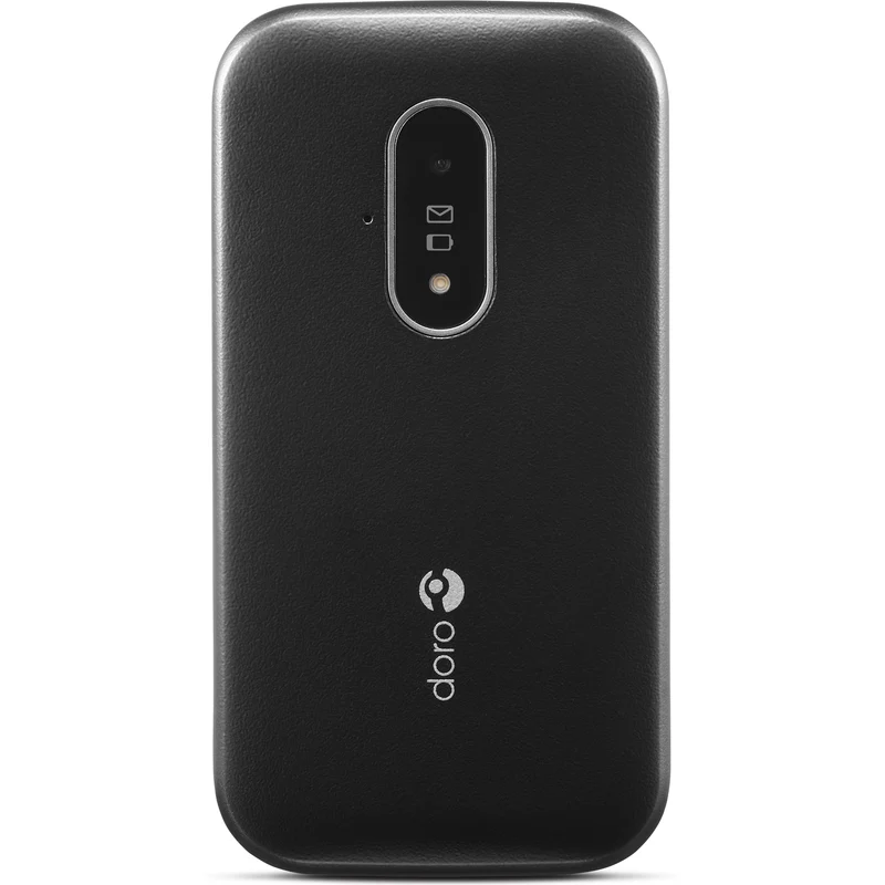 Doro 6821 4G Clamshell Phone, Black/White