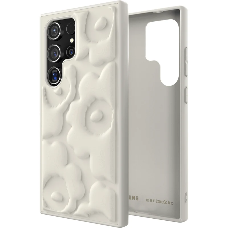 Samsung X Marimekko Embossed Case S24 Ultra Beige