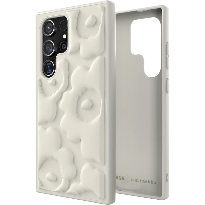 Samsung X Marimekko Embossed Case S24 Ultra Beige