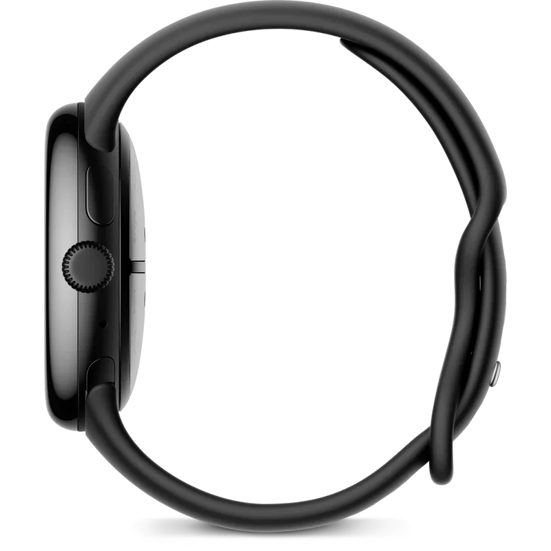 Google Pixel Watch 3 LTE Smartwatch, 41mm, Black / Obsidian