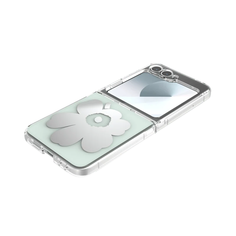 Samsung X Marimekko Dual Layer Case Z Flip6, Grey / Silver