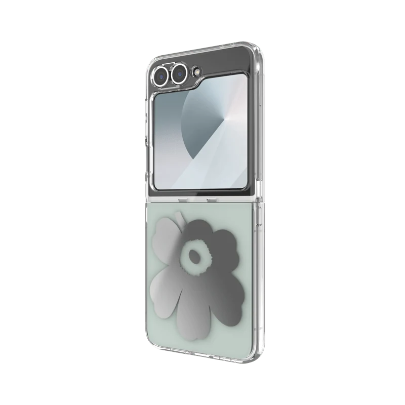 Samsung X Marimekko Dual Layer Case Z Flip6, Grey / Silver