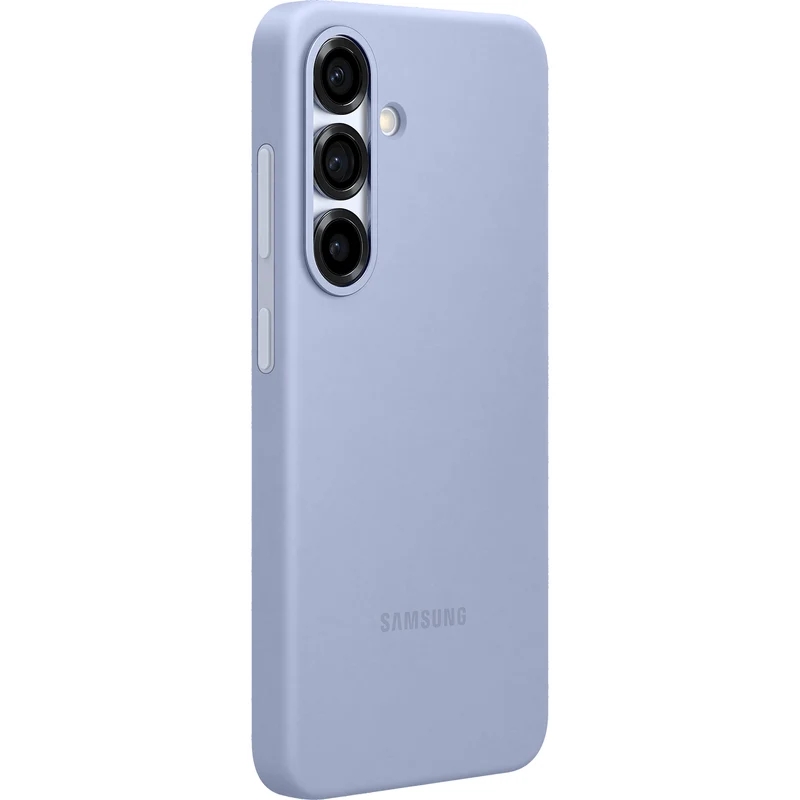 Samsung Galaxy S25 Silicone Case, Light Blue