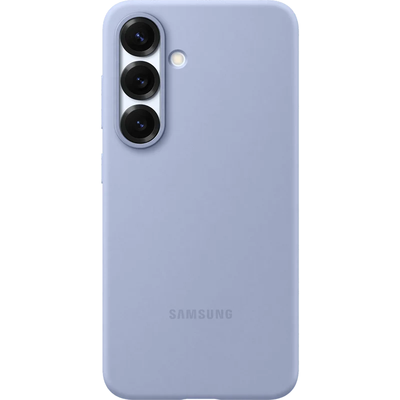 Samsung Galaxy S25 Silicone Case, Light Blue