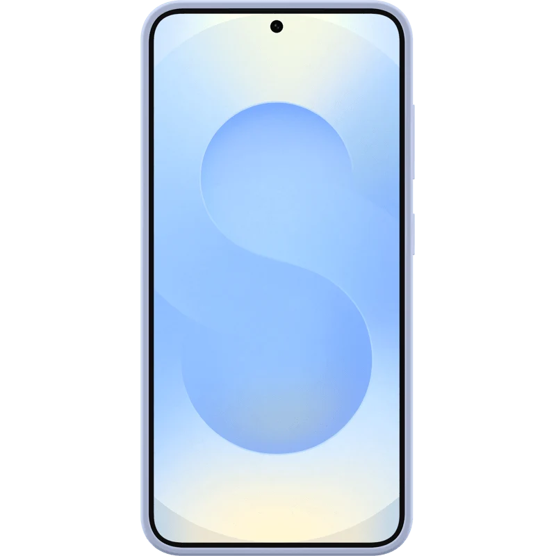 Samsung Galaxy S25 Silicone Case, Light Blue