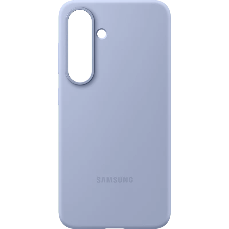Samsung Galaxy S25 Silicone Case, Light Blue