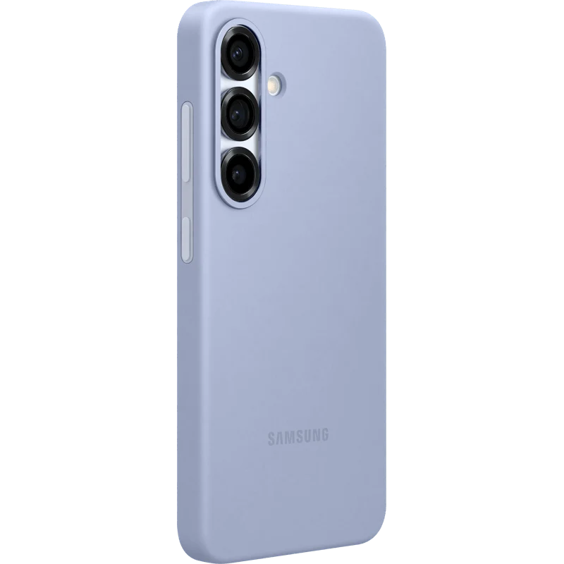 Samsung Galaxy S25 Silicone Case, Light Blue