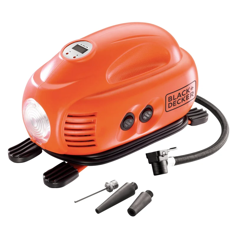 Portable Compressor Black+Decker ASI200-XJ 12V