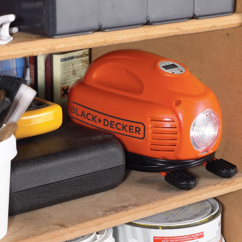 Portable Compressor Black+Decker ASI200-XJ 12V