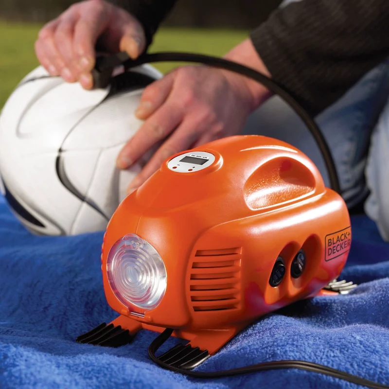 Portable Compressor Black+Decker ASI200-XJ 12V