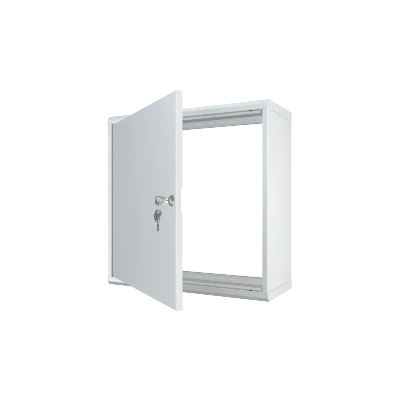 Universal wall-mounted metal enclosure (500 × 500 × 200 mm)