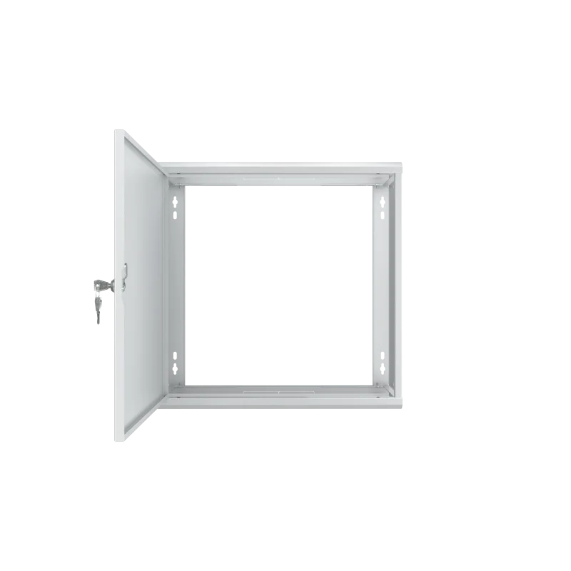 Universal wall-mounted metal enclosure (500 × 500 × 200 mm)