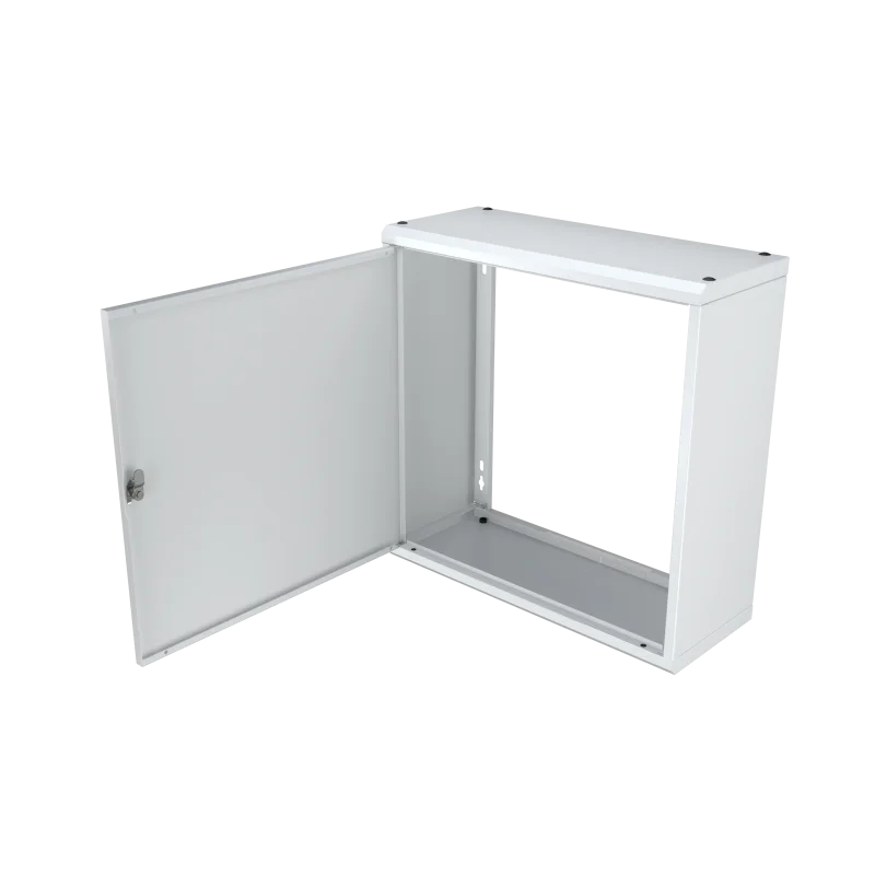 Universal wall-mounted metal enclosure (500 × 500 × 200 mm)