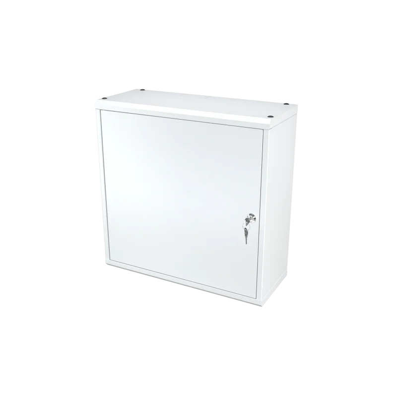 Universal wall-mounted metal enclosure (500 × 500 × 200 mm)